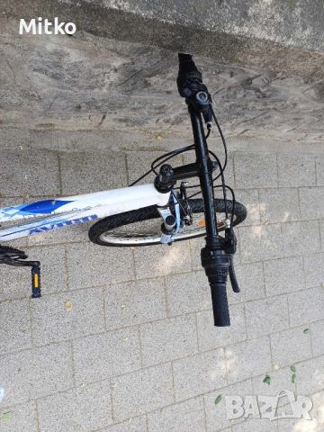 24цола алуминиев велосипед с 21скорости усилени капли амортисьори предни в перфектно  като ново , снимка 5 - Велосипеди - 46392518