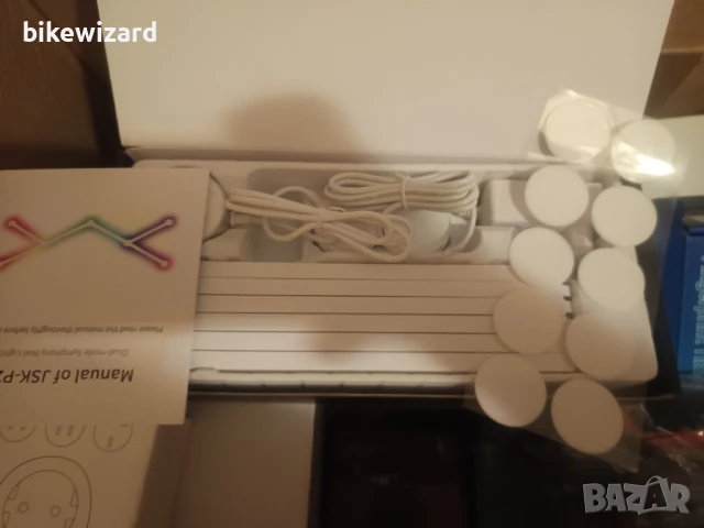 Интелигентни WiFi стенни лампи elice, пакет от 6, синхронизиране на музика, многоцветни НОВА, снимка 5 - Други - 50587763