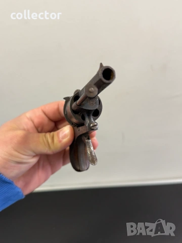 Автентичен щифтов револвер - Лефуше. №8088, снимка 5 - Антикварни и старинни предмети - 54080923