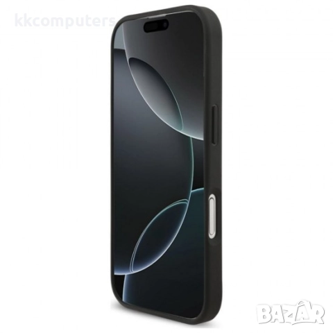 Оригинален кейс Guess Big 4G Logo Classic, За iPhone 17 (6.3), Черен, снимка 6 - Калъфи, кейсове - 51825798