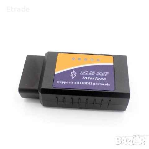 Bluetooth интерфейс за диагностика на автомобили ELM327 obd2 v1.5 ELM 327, снимка 2 - Аксесоари и консумативи - 10670405