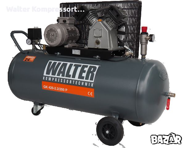 Въздушен компресор WALTER GK 420-2,2/200 P, снимка 1 - Компресори - 45872927