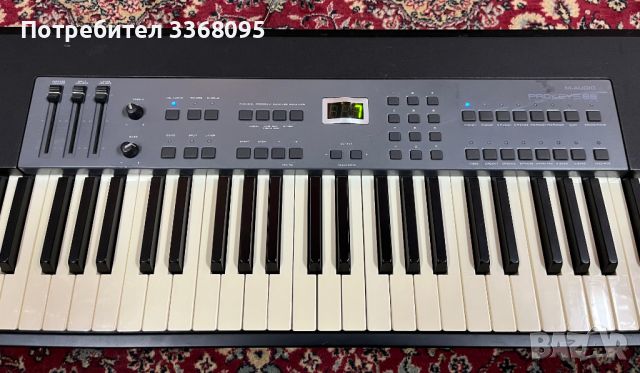 MIDI клавиатура M-audio ProKeys 88 с вградени звуци, снимка 2 - Пиана - 46219931