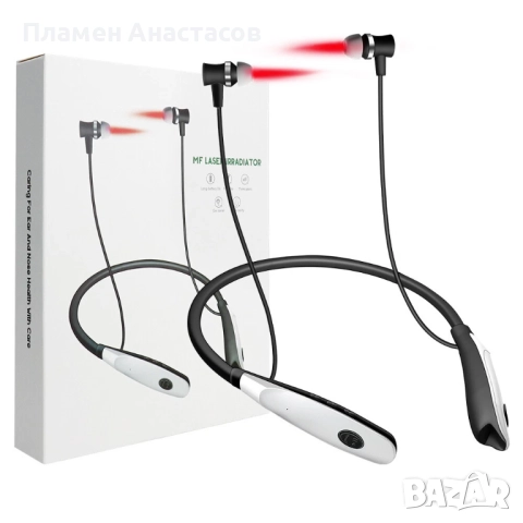 Уред за терапия с червена светлина 2 в 1 за алергичен ринит и шум в ушите, снимка 2 - Друга електроника - 52538767