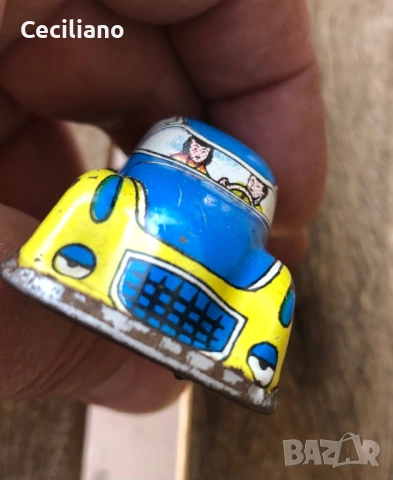 Старинни ламаринени играчки с навиване – Унгария и Германия“, снимка 4 - Антикварни и старинни предмети - 53835737