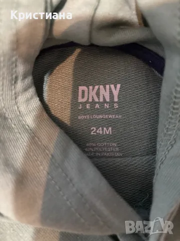 DKNY бебешка блузка с качулка, снимка 2 - Бебешки блузки - 48194512