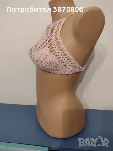 Дамско бюстие от вискоза и памук - универсален размер , снимка 2 - Корсети, бюстиета, топове - 50516596