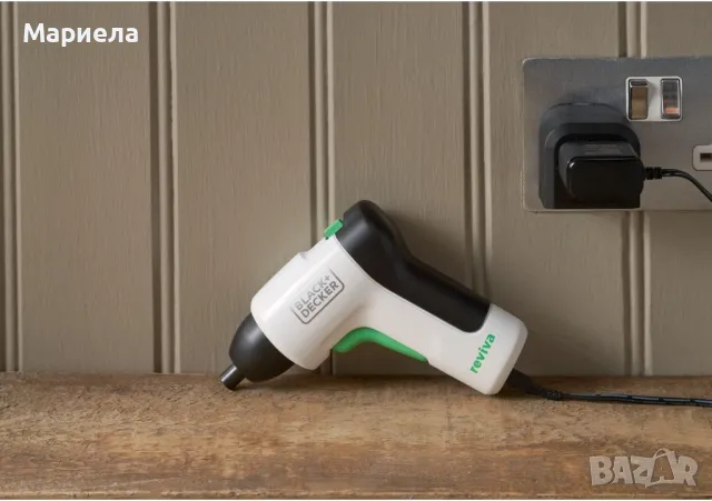 Black+Decker Reviva 3.6V литиево-йонна батерия / Акумулаторна отвертка, снимка 6 - Отвертки - 49629882
