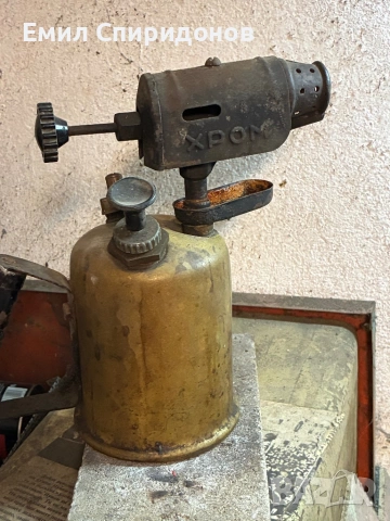 Бензинова лампа. Горелка на бензин, снимка 2 - Други инструменти - 53749265