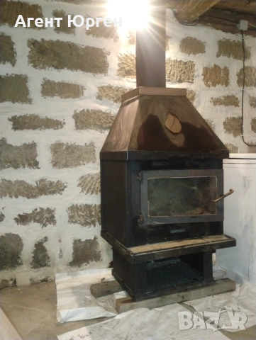 Голяма камина-печка за дърва , снимка 1