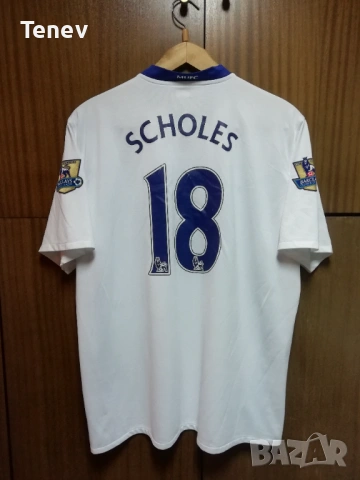 Manchester United Scholes Nike оригинална тениска фланелка Манчестър Юнайтед Скоулс 
