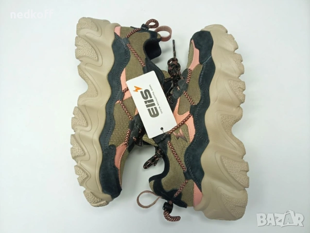 Дамски маратонки Elis ElisComfort Beige/Pink — нови, с етикет, снимка 5 - Маратонки - 54084983