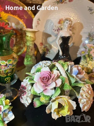 Royal Doulton England 1966 цветна кошница порцелан Bone China, снимка 10 - Колекции - 54026187