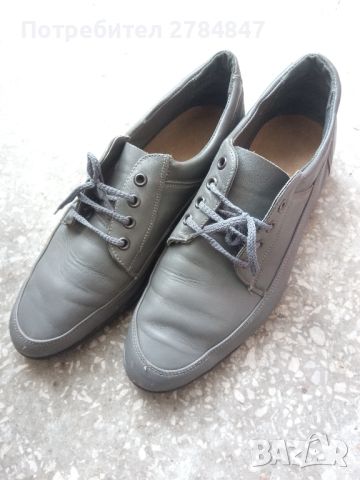Кожени мъжки обувки , снимка 1 - Ежедневни обувки - 46136131