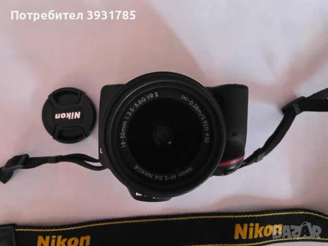 Фотоапарат DSLR NIKON D3200 , снимка 4 - Фотоапарати - 51201316