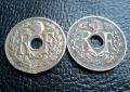 Стара монета 10 сантима 1926 г. и 1929 г.Франция - топ !, снимка 9