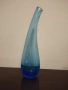Вазичка от синьо стъкло , снимка 2