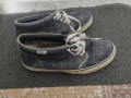 VANS MEN  NAVY Plaid MID SKATEBOARDING SHOES , снимка 1