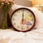 Стенен часовник Ø 25 см – стилен подарък за дом, уют и организация, снимка 3