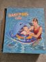 Надуваема бебешка плувка за басейн със сенник UPF50+, с регулируема седалка, 6-24 месеца, синя, снимка 8