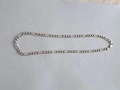 Сребърен Ланец 50 см , снимка 6