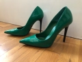 Зелени лачени обувки, снимка 2