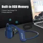 НОВИ IFECCO водоустойчиви слушалки с костна проводимост, IP68,  Bluetooth, 8GB Вградена памет, MP3, снимка 5