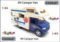 5" Kinsmart Kinsfun Ford E-350 Camper Van, снимка 1