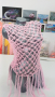 Плетен ефектен топ с ресни, снимка 1 - Корсети, бюстиета, топове - 45074115