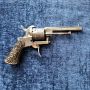 Револвер от 1860/70. Много красив щифтов пистолет, Оръжие от Белгия, колекционерски подарък за мъж, снимка 12