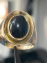 Златен пръстен 14 карата ръчна изработка с черен оникс, снимка 4