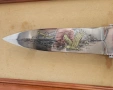 Колекционерски декоративен нож Franklin Mint, снимка 3
