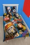 STAR WARS REBELS Комплект юрган + 1 калъфка за възглавници за единично легло, снимка 1