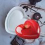 3D Средно заоблено сърце дълбок силиконов молд форма за кекс Свети Валентин юбилей торта, снимка 1 - Форми - 33380851