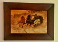 картина: руска тройка 1890г., снимка 2