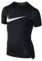 Тениска Nike Pro Cool Hybrid Tee, Размер 147-158, снимка 1 - Детски тениски и потници - 45614417