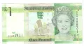 Jersey-1 Pound-2010-P# 32a-Paper, снимка 1