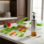 Кухненско Ренде за зеле, моркови с контейнер - Nicer Dicer Plus от 13 части , снимка 2