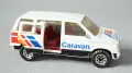 MATCHBOX DODGE Caravan Стара Метална играчка модел кола джип, снимка 4