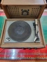 Ретро грамофон с касетофон – винтидж аудио система, снимка 4