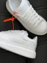 Alexander Mcqueen Дамски Бели Маратонки👟Дамски Спортни Обувки Александър Макуин Код E644, снимка 3