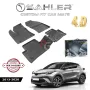 Гумени стелки за Тойота/Toyota Chr 2013-20, снимка 1