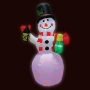 Надуваем Снежен човек с LED светлини-120 см./Коледна украса/декорация, снимка 4