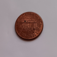 1 цент САЩ 1994 ( 2 ) , 1 цент 1994 Американска монета Линкълн 2, снимка 4 - Нумизматика и бонистика - 44995166