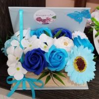 Кутии книги със сапунени цветя за всеки повод, снимка 7 - Подаръци за жени - 45496252