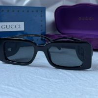 Gucci 2024 дамски слънчеви очила правоъгълни GG1325, снимка 9 - Слънчеви и диоптрични очила - 45439785