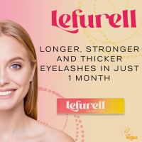 LEFURELL Eyelash Growth Серум за мигли, по-дълги, плътни и по-здрави мигли, без хормони, веган, 3 мл, снимка 5 - Козметика за лице - 45782397