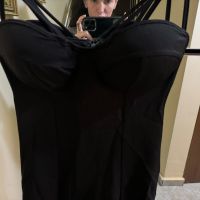 Черна рокля къса, снимка 5 - Рокли - 45263779