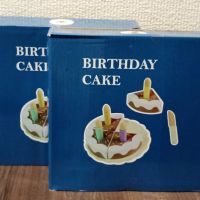 Дървена детска торта със свещички за рожден ден, снимка 2 - Образователни игри - 45159652