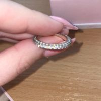 Сребърен пръстен Пандора ОРИГИНАЛЕН, снимка 3 - Пръстени - 45208124